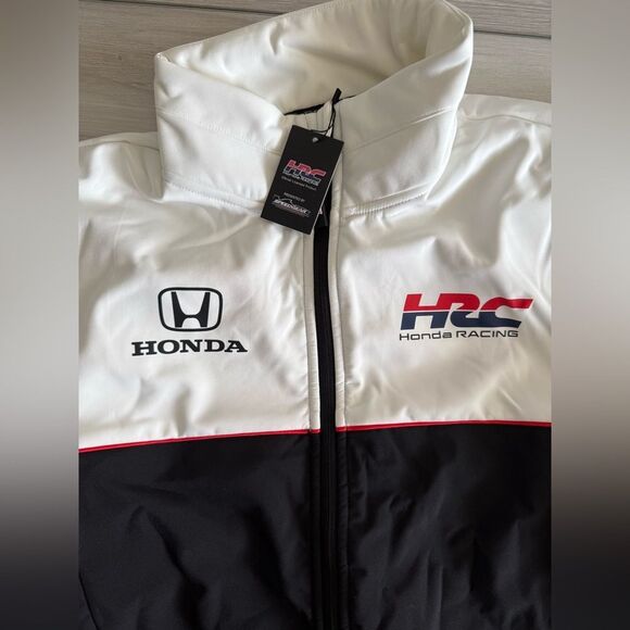 HRC Honda Racing Softshell Jacket Black Medium NWT - Picture 7 of 8